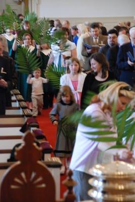 Palm Sunday processional