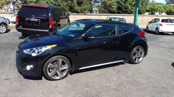 2013 HYUNDAI VELOSTER TURBO  KMHTC6AE5DU164937