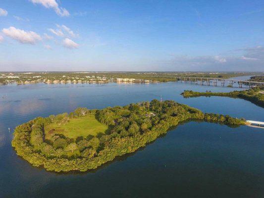 The Indian River Lagoon and Memorial Park