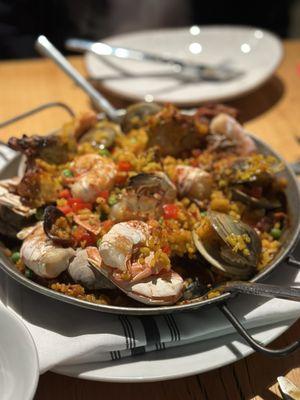 Seafood Paella Mixta For Two