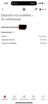 I owed $750, I can't control a 24 hour hold on my account that the bank places. They still didn't care and closed my case.