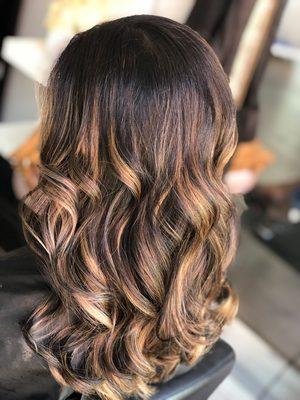 Fall hair