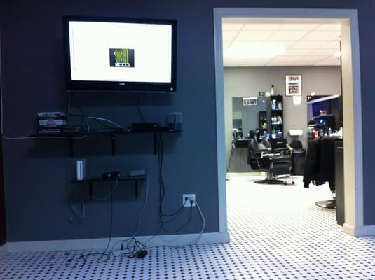 Does your Barber Shop have a Wii, and give you a fresh line-up?