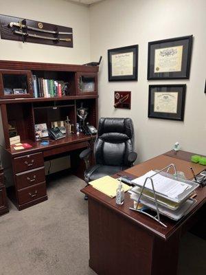 Interior, Rancho Bernardo Child Custody Attorney Office