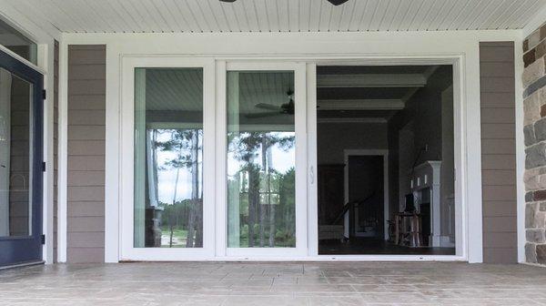 BROWARD COUNTY SLIDING HURRICANE IMPACT GLASS EXTERIOR DOORS