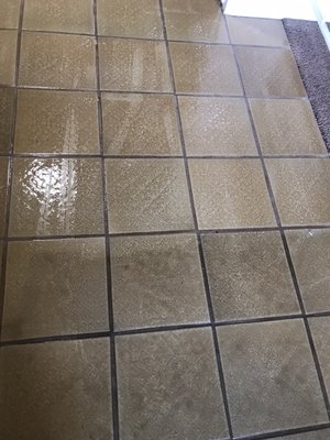 Tile cleaning