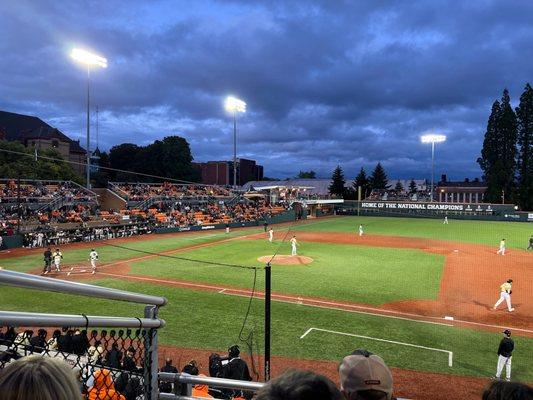 Goss Stadium OSU vs Vanderbilt Corvallis regionals