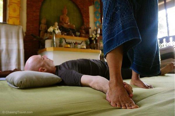 Thai Walking Massage sessions.