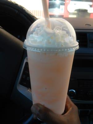 Orange cream shake