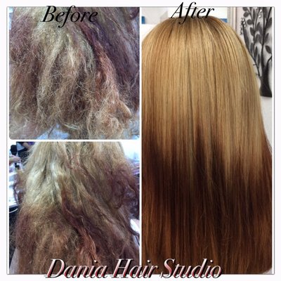 Pro-fiber Treatment. For very damaged hair caused by heat, or Chemical. PRO FIBER