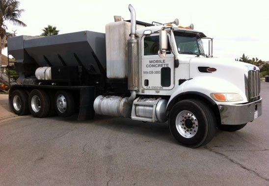 Concrete Delivery 24 hours a day, 7 days a week. Call Mobile Concrete today!