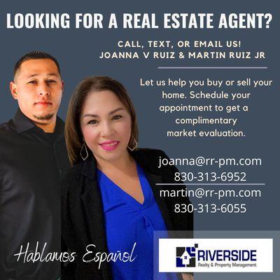 Martin & JoAnna Ruiz- Riverside Realty & Property Management