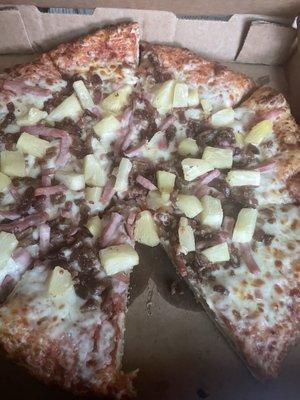 Hawaiian pizza