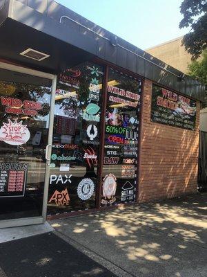 Street view of shop