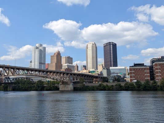 Pittsburgh from the riverside