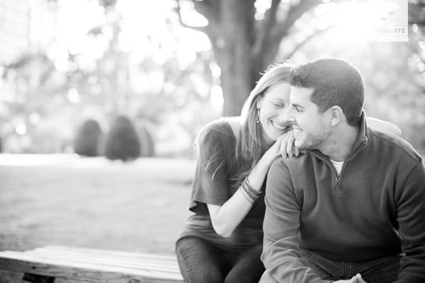 Engagement Photos at the Boston Public Gardens