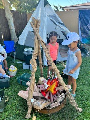 Camping day at Dream-I!