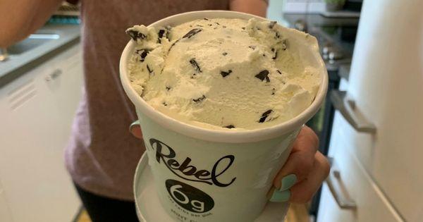 Keto ice cream from Rebel Creamery