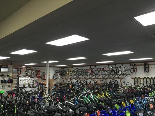 Bike Shop After - consistent light color