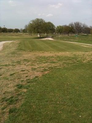 This is there tee box. Which is in great shape