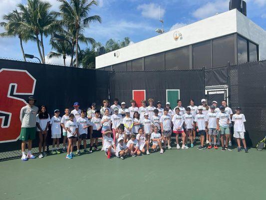 Hurricane Tennis Camp - University of Miami