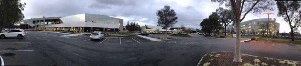 Panoramic from parking lot