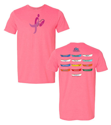 Third annual Cure at the Shore event tee