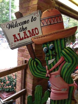 Welcome to the Alamo.