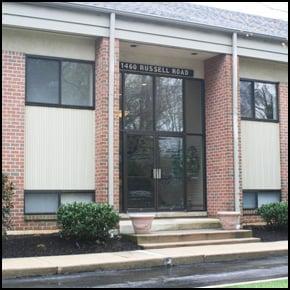 Outside front entrance to Wilkes & Buttenbaum Orthodontics office