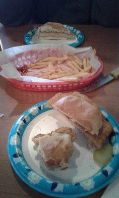 tenderloins & french fries