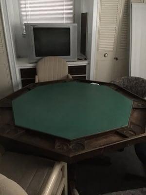 Poker tables!!! Shut up & deal!