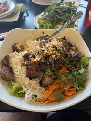 Pork vermicelli