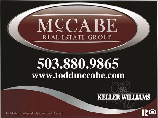 McCabe Real Estate Group, Your #1 Choice in Sherwood Oregon Real Estate