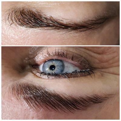 Brow lamination