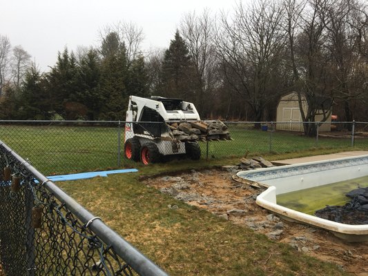 Bobcat Service/Concrete Removal