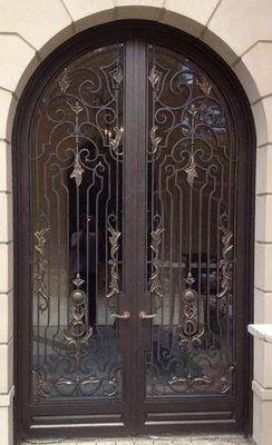 Wrought Iron Door