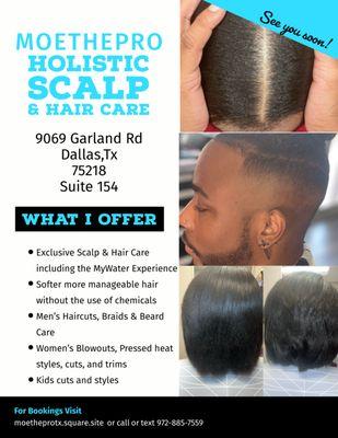 MoeThePro Holistic scalp & Hair Care