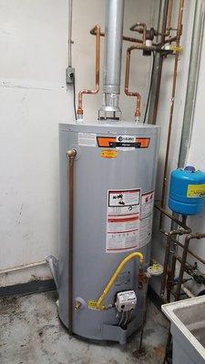 Hot water heater installations