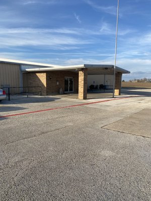 Entrance to Elgin SPJST Lodge 18