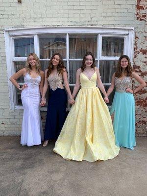 The annual prom fashion show