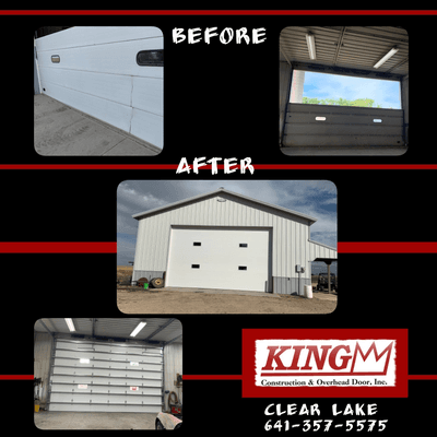 Clear Lake job completed in Garner, IA