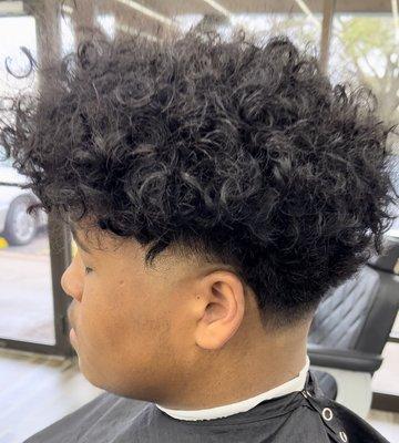 Teen $20 low taper fade