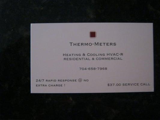 Thermo-Meters Heating and Cooling