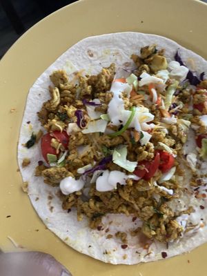 Ground Lamb taco