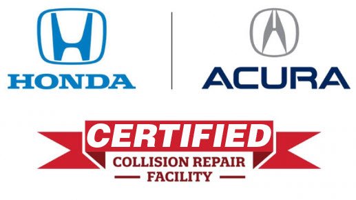 Our facility is a Honda and Acura certified auto body shop.