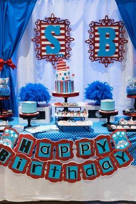 Thing 1 and Thing 2 Birthday Party