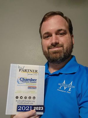 Chamber Member and Ambassador of Rockwall Area Chamber of Commerce, since 2021