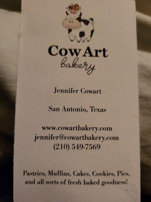 Cow Art Bakery