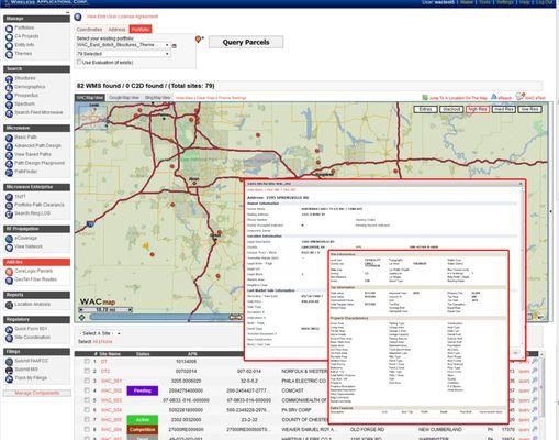 The base SSPro product comes very loaded with tools. For some more adv users, we offer Add-Ins such as Parcels, nationwide.