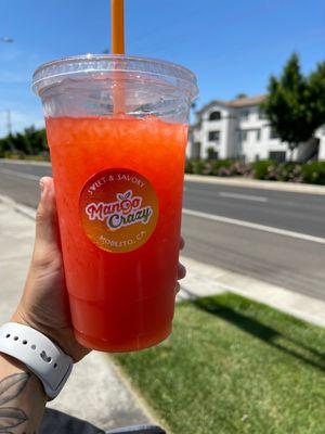 Watermelon Peach 32oz Aguas Fresca